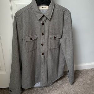 The Normal Brand Felted Wool Shirt Jacket